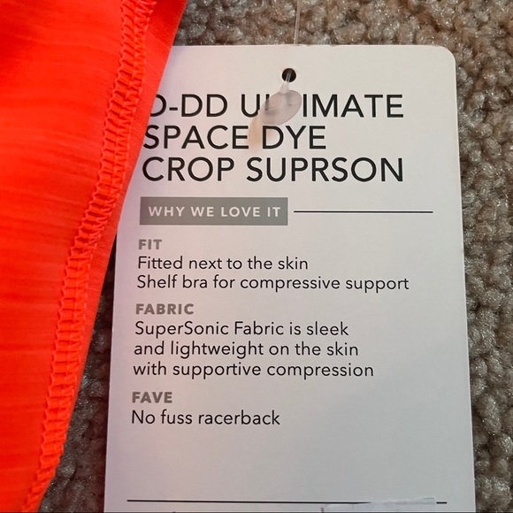Athleta Ultimate Space Dye Crop in SuperSonic D-DD - Picture 6 of 7